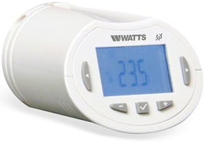 Радиотермостат Watts BT-TH02-RF радиаторный, недельное программирование 10036919