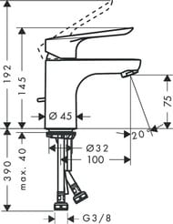  Hansgrohe Logis E 71160000    70 ,  , 