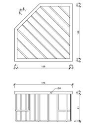    Decor Walther WA ECK1 , :  0703300