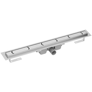 Душевой канал RAVAK Chrome 1050 с решеткой 1050х60мм, с сифоном, нерж.сталь/нерж.сталь