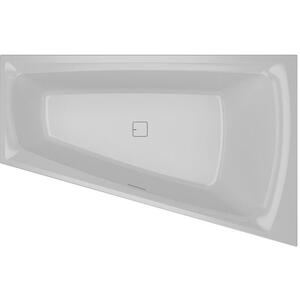 Ванна акриловая RIHO STILL SMART 170x110 LED L через перелив, асимметр, левая