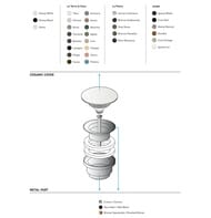 ������ ��� �������� Cielo � ������������ ���������, ���� Lavagna/������ ������� PIL01NM LV