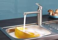 Смеситель Grohe Eurosmart Cosmopolitan 30193DC0 для кухни однорычажный, суперсталь