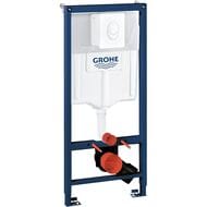Инсталляция для подвесного унитаза Grohe Rapid SL смывная панель, 3 режима, альпин-белый 38722001