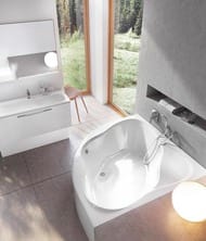 Ванна акриловая RAVAK NEW DAY 150x150 белая