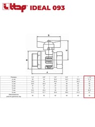   ITAP IDEAL 093 1.1/4"  30 PN , 