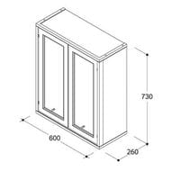 ���� Caprigo ������� 600 ontano 600�730�260 ��� ����� 10395-002