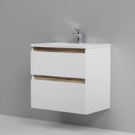 Тумба под раковину AM.PM X-Joy (650х620х450) подвесная, 2 ящика, белый глянец M85AFHX0652WG