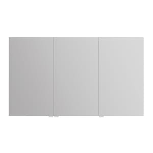 Зеркальный шкаф BelBagno (1200х126х700) 3 дверцы, подсветка, розетка, сенсор SPC-3A-DL-BL-1200