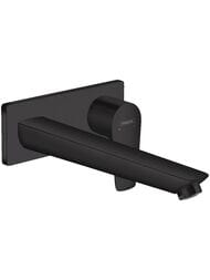 Смеситель Hansgrohe Talis E 71734670  для раковины, излив 225 мм, внешняя часть, черный матовый — миниатюра 1