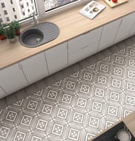Керамогранитная плитка EQUIPE ART NOUVEAU Grey (200х200) серая, 24395 (кв.м.)