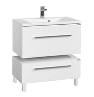 Тумба под раковину AQUATON Мадрид 80 М 1A126801MA010 796x441x400 подвесная, 1 ящик, белый глянец