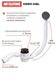    McAlpine "Click-Clack"   ,   MRB11-MBL