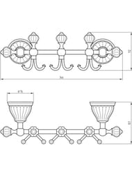 Migliore Olivia ������ � 3-�� �������� 30�� �������� �����, �������, ���� ML.OLV-60.639.BP.CR