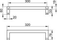  Keuco Edition90 Square 320 ,  19107 010000