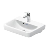 Умывальник подвесной Duravit No.1 450х350 мм, перелив, отверстие под смеситель, белый 07434500002