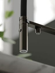 Смеситель SANCOS Imola SC4010GG для кухни,с каналом для фильтрованной воды, вороненая сталь