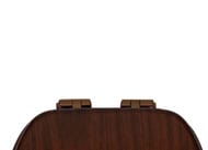 Крышка-сиденье для унитаза Kerasan Retro 108640 с микролифтом, пластик, цвет дерево/бронза