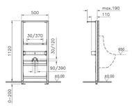 ���� ��� ��������� ����������� ������������� Vitra 880-3800