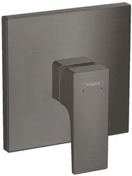 Смеситель Hansgrohe Metropol 32565340 для душа однорычажный, внешняя часть, шлифов черный хром — миниатюра 1
