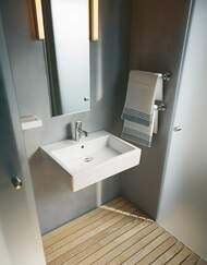 Умывальник DURAVIT VERO 700х470х165 отверстие под смеситель, перелив 0454700000