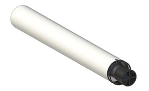 Труба коаксиальная УТДК 60x100-750, с наконечником, арт:  01.01.001.000