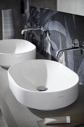 Раковина Geberit VariForm (550х400) накладная, без отв. под смеситель, без перелива 500.774.01.2