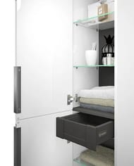 ����� ��������� Burgbad Eqio 350�1760�320 ����� �����, 2 ������, 1 ����, ����� HSBA035LF2009