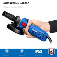 Углошлифовальная машина ЗУБР Профессионал 1100Вт, d 125м, суперфланец, УШМ-П125-1100