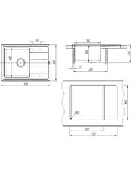 ����� FLORENTINA ����� 650 ������� (650�480�235) � ���� 450 �� 21.390.B0650.202