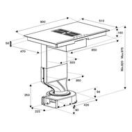    Bertazzoni Heritage (900510)  , 4 ,  P904ICHNE