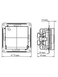  Systeme Electric ATLASDESIGN AQUA  .     16 IP44  ATN440146