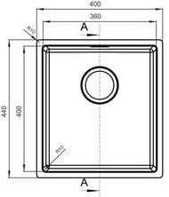 ����� FLORENTINA ������-HM (400�440�217) ������������� ������,����.����� �����.OHM.360.400.B.10.S.10