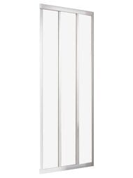 Стенка душевого уголка RAVAK SUPERNOVA ASRV3-80 (770-790х1980) разд.дверь, стекло, сатин+Transparent — миниатюра 1
