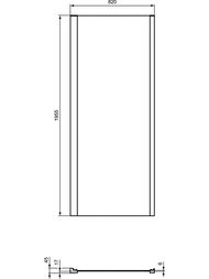 ������� ������ Ideal Standard CONNECT 2 L (850�1950) ������� ��������, ������ �������  K9301EO