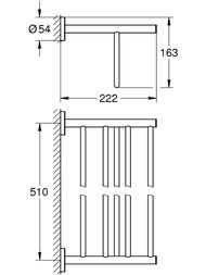  Grohe BauCosmopolitan 40462001 