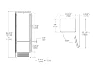 ����������� ������������ Bertazzoni Professional (749�2120�610) ������������, ������ REF755BBRPTT