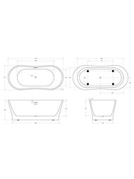 ����� ��������� BelBagno BB406-1650-730 1650�730�600 ���������������, ��������, �����