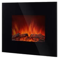Камин электрический ELECTROLUX EFP/W-1100ULS (520х660х92), 0,9/1,8кВт, настенный,черн., с пультом Д