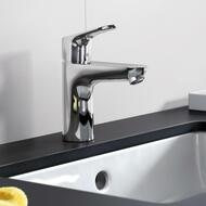 Смеситель Hansgrohe Focus 31607000 для умывальника, фикс.излив, донный клапан, однозахватный, хром