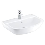 Раковина подвесная Grohe Bau Ceramic (609х442х179) со смесителем и сифоном, альпин-белый 39644000