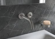 Смеситель Grohe Atrio 19287AL3 для умывальника на 2 отверстия, внешняя часть, графит