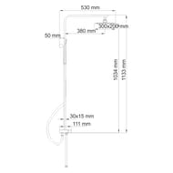 ������� �������� WasserKRAFT A042 ������ ��� 3 �������, ������� ���, ������, ������, �������������