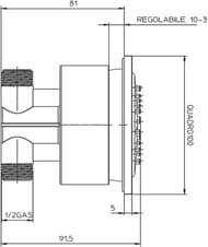 �������� ������� Bossini Cubic Reg ���� I00198.30