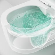 Комплект инсталляции AM.PM клавиша PrimeFit L хром+унитаз Func FlashClean с сиденьем IS90151.8F1701