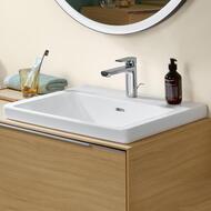Раковина накладная Villeroy&Boch Subway 3.0 600х470х170, перелив, отв. под смеситель, белый 4A706G01