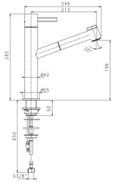 ��������� ��� ����� Fantini Fukasawa �������������, � ��������� ������ 2 ������, ���� 2702A754F