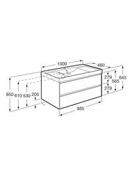 ����� ��� �������� ROCA ONA ��������� (1000�460�565) 2 �����, ������ ��� A857616512