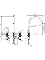 ��������� ��� �������� Almar Mixers �������������, �� 3 ���������, ��� �/�, ������ 261��, ��� �/�, ���� ������ ������������� E214004.NB