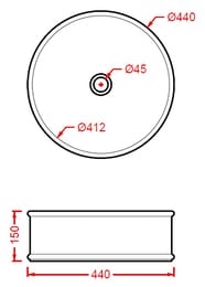   ArtCeram Atelier ATL001 440440150    .  ,  
